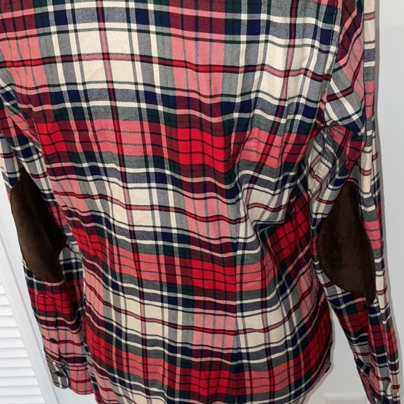 Ralph Lauren Plaid Slim Fit Button Down Size 12 - Picture 5 of 7